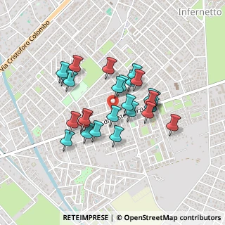 Mappa Via Gino Marinuzzi, 00124 Roma RM, Italia (0.37692)