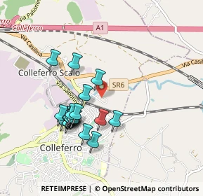 Mappa Via Ingegnere Riccardo Morandi, 00034 Colleferro RM, Italia (0.8795)