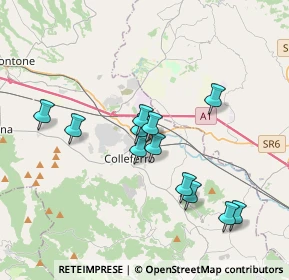 Mappa Via Ingegnere Riccardo Morandi, 00034 Colleferro RM, Italia (3.46833)