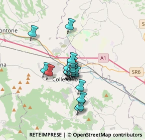Mappa Via Ingegnere Riccardo Morandi, 00034 Colleferro RM, Italia (2.356)