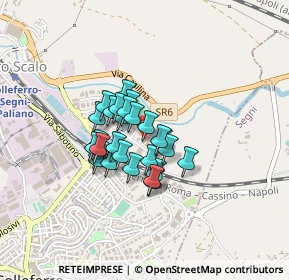 Mappa Via Ingegnere Riccardo Morandi, 00034 Colleferro RM, Italia (0.29259)