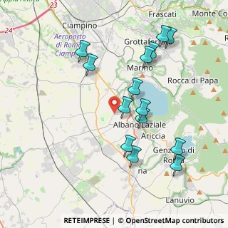 Mappa Via della Torretta, 00041 Albano Laziale RM, Italia (4.20143)