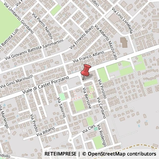 Mappa Via Bersone, 19, 00124 Roma, Roma (Lazio)