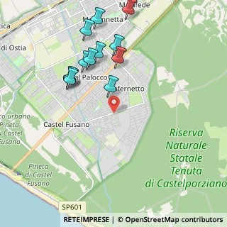 Mappa Via Bersone, 00124 Roma RM, Italia (2.29583)