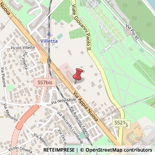 Mappa Via Appia Nuova, 31, 00041 Albano Laziale, Roma (Lazio)