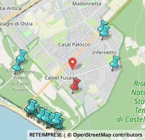 Mappa Via Ettore Pinelli, 00124 Roma RM, Italia (3.2845)