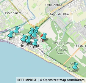 Mappa Via Mar Giallo, 00122 Lido di Ostia RM, Italia (1.8)