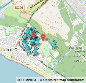 Mappa Via Mar Giallo, 00122 Lido di Ostia RM, Italia (0.709)