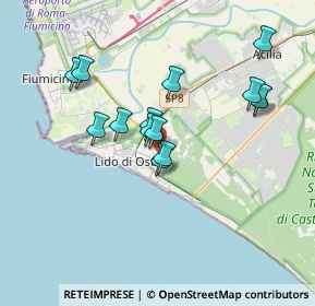 Mappa Via Mar Giallo, 00122 Lido di Ostia RM, Italia (3.34571)