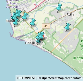 Mappa Via Mar Giallo, 00122 Lido di Ostia RM, Italia (4.44071)