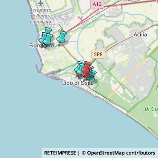 Mappa Via dei Traghetti, 00100 Lido di Ostia RM, Italia (2.77364)