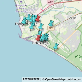 Mappa Via dei Traghetti, 00100 Lido di Ostia RM, Italia (2.735)