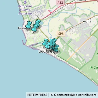 Mappa Via dei Traghetti, 00100 Lido di Ostia RM, Italia (2.09643)