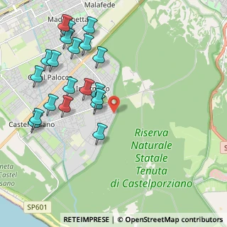 Mappa Via Villandro, 00124 Roma RM, Italia (2.455)