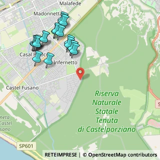 Mappa Via Villandro, 00124 Roma RM, Italia (2.562)