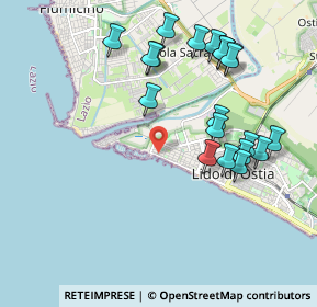 Mappa Via Umberto Grosso, 00121 Lido di Ostia RM, Italia (2.2065)
