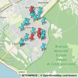 Mappa Via Castello Tesino, 00120 Roma RM, Italia (1.7735)