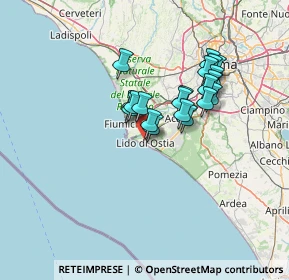 Mappa Via dei Velieri, 00121 Roma RM, Italia (11.275)
