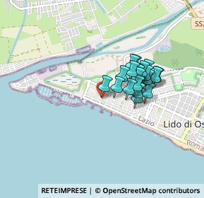 Mappa Via Mario Ruta, 00121 Lido di Ostia RM, Italia (0.683)
