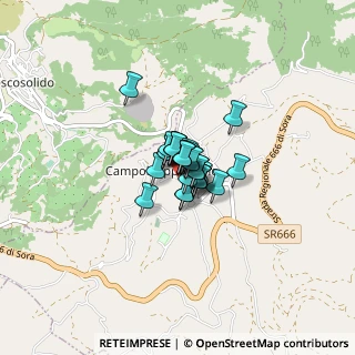 Mappa Via Borgo di S. Giacomo, 03030 Campoli Appennino FR, Italia (0.30714)