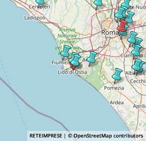 Mappa Viale dei Romagnoli, 00121 Roma RM, Italia (22.985)