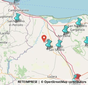 Mappa Via Magnati, 71010 San Paolo di Civitate FG, Italia (23.02727)