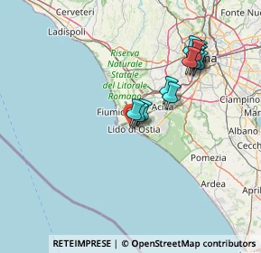 Mappa Viale Alfredo Zambrini, 00121 Lido di Ostia RM, Italia (14.47077)