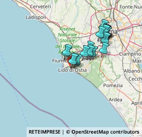 Mappa Viale Alfredo Zambrini, 00121 Roma RM, Italia (12.697)