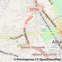 Karte Albano Laziale