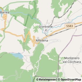 Mappa Alfedena