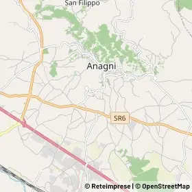Mappa Anagni