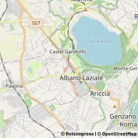 Mappa Albano Laziale