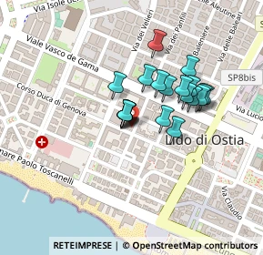 Mappa Via Stefano Cansacchi, 00121 Roma RM, Italia (0.1635)