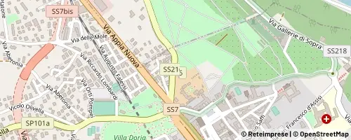 Mappa Albano Laziale