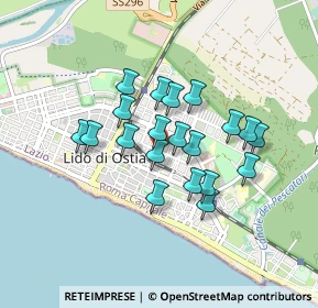 Mappa Piazza Gregorio Ronca, 00122 Lido di Ostia RM, Italia (0.717)