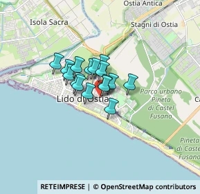Mappa Piazza Gregorio Ronca, 00122 Lido di Ostia RM, Italia (0.93563)