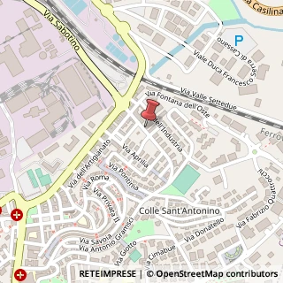 Mappa Via del Commercio, 14, 00034 Colleferro RM, Italia, 00034 Colleferro, Roma (Lazio)
