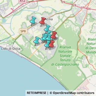 Mappa Via Predoi, 00124 Roma RM, Italia (1.97917)