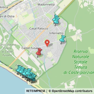 Mappa Via Predoi, 00124 Roma RM, Italia (3.415)