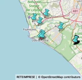 Mappa P.le della Stazione del Lido, 00122 Roma RM, Italia (10.3175)