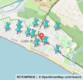 Mappa Lido Centro, 00100 Lido di Ostia RM, Italia (0.86182)