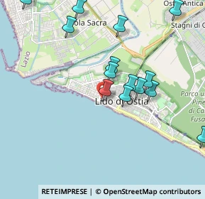 Mappa Via delle Nereidi, 00121 Lido di Ostia RM, Italia (2.883)