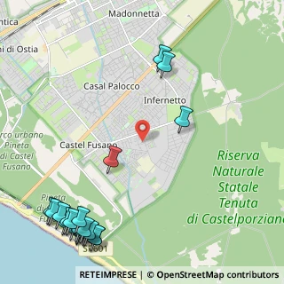 Mappa Via Rifiano, 00124 Roma RM, Italia (3.481)