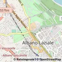Hartă Albano Laziale