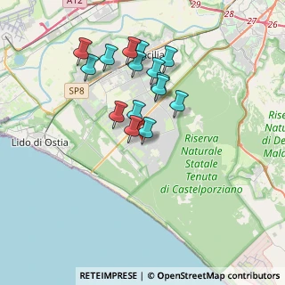 Mappa Via Aldino, 00124 Roma RM, Italia (3.42)