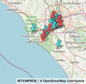 Mappa Via Aldino, 00124 Roma RM, Italia (12.8595)