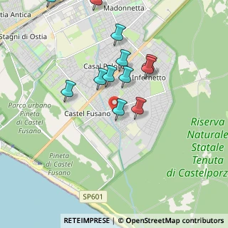 Mappa Via Aldino, 00124 Roma RM, Italia (1.98667)