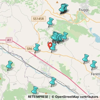 Mappa , 03012 Anagni FR, Italia (4.705)