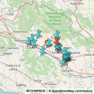 Mappa , 03012 Anagni FR, Italia (12.79053)
