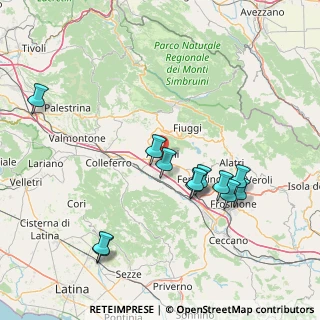 Mappa , 03012 Anagni FR, Italia (16.84667)